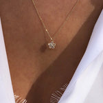 Ginza Diamond Bloom Necklace - Big Bag NY