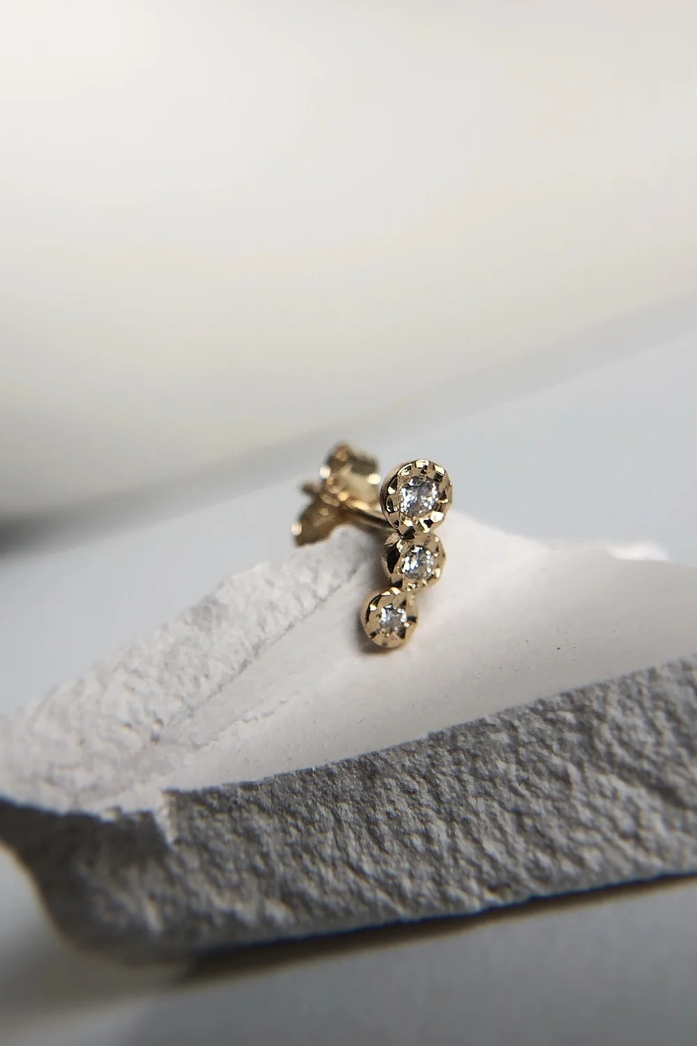 Ginza Santa Trio Singular Earring - Big Bag NY