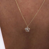 Ginza Diamond Bloom Necklace - Big Bag NY