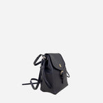 Black Rossi Mini Convertible Backpack - Big Bag NY