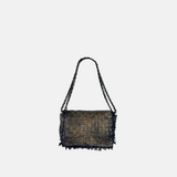 Trixie Woven Leather Crossbody - Big Bag NY
