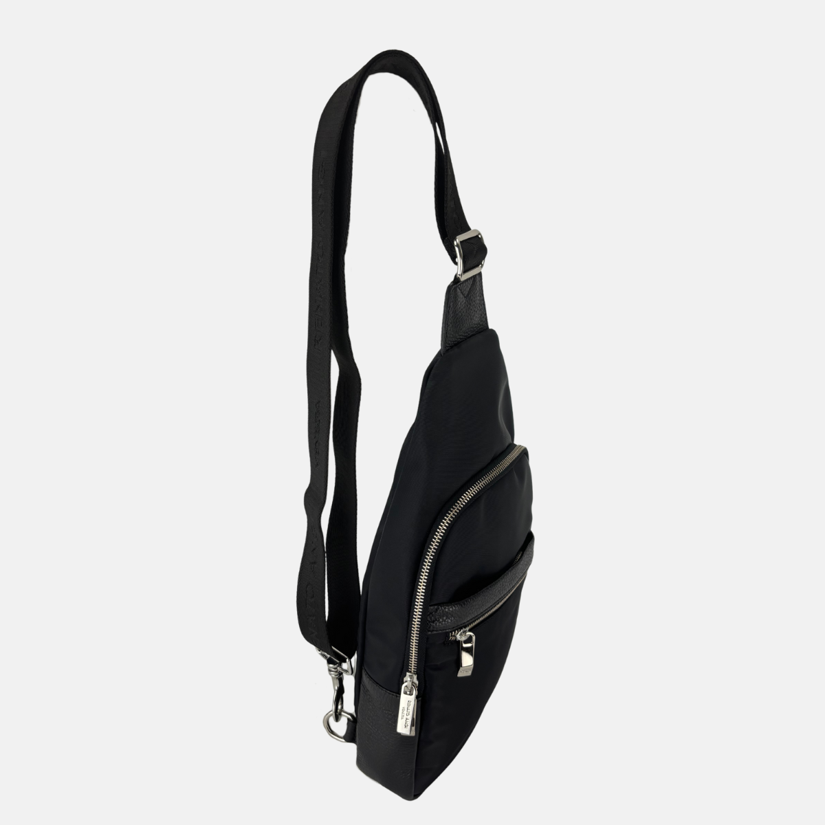 Angi Venezia Triple Compartment Nylon Sling - Big Bag Ny