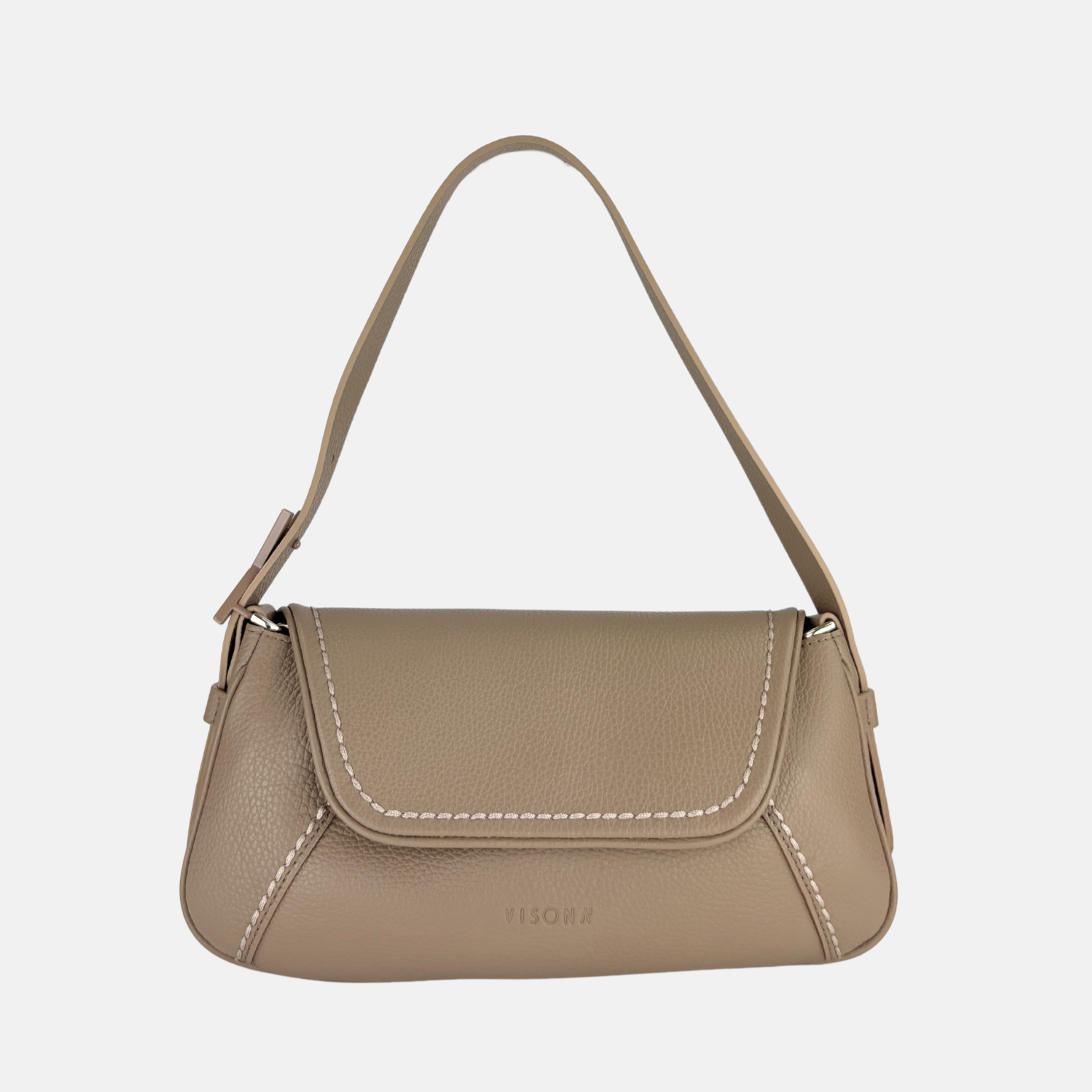 MARGOT Baguette Flap Shoulder Bag