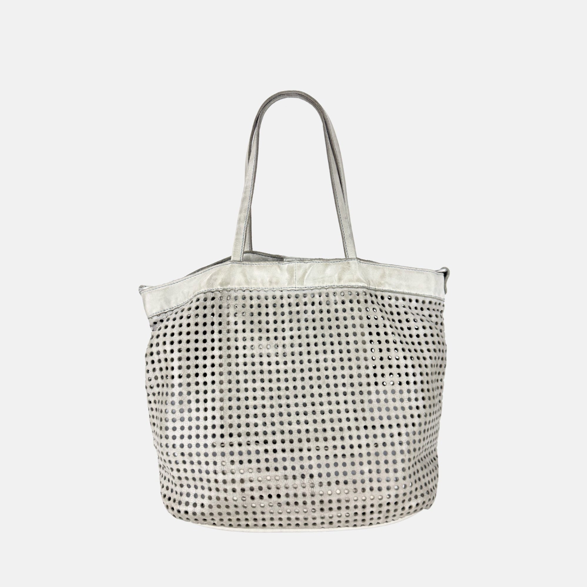 VLD FLORENCE Maxi Dots in Ice Grey - Big Bag NY