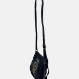 Campomaggi GIADA Small Studded Flap Crossbody in Black - Big Bag NY