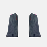  L'Apero BOURGET Texting Gloves Charcoal - Big Bag NY