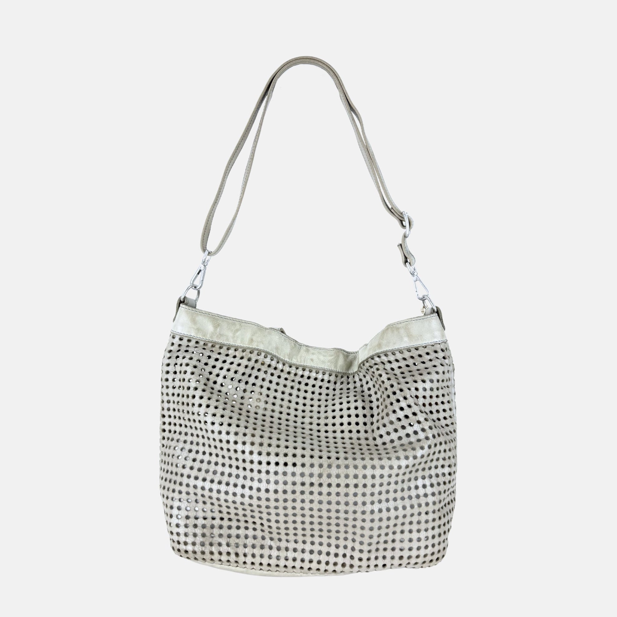VLD FLORENCE Maxi Dots in Ice Grey - Big Bag NY