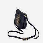  Campomaggi GIADA Small Studded Flap Crossbody in Brown - Big Bag NY