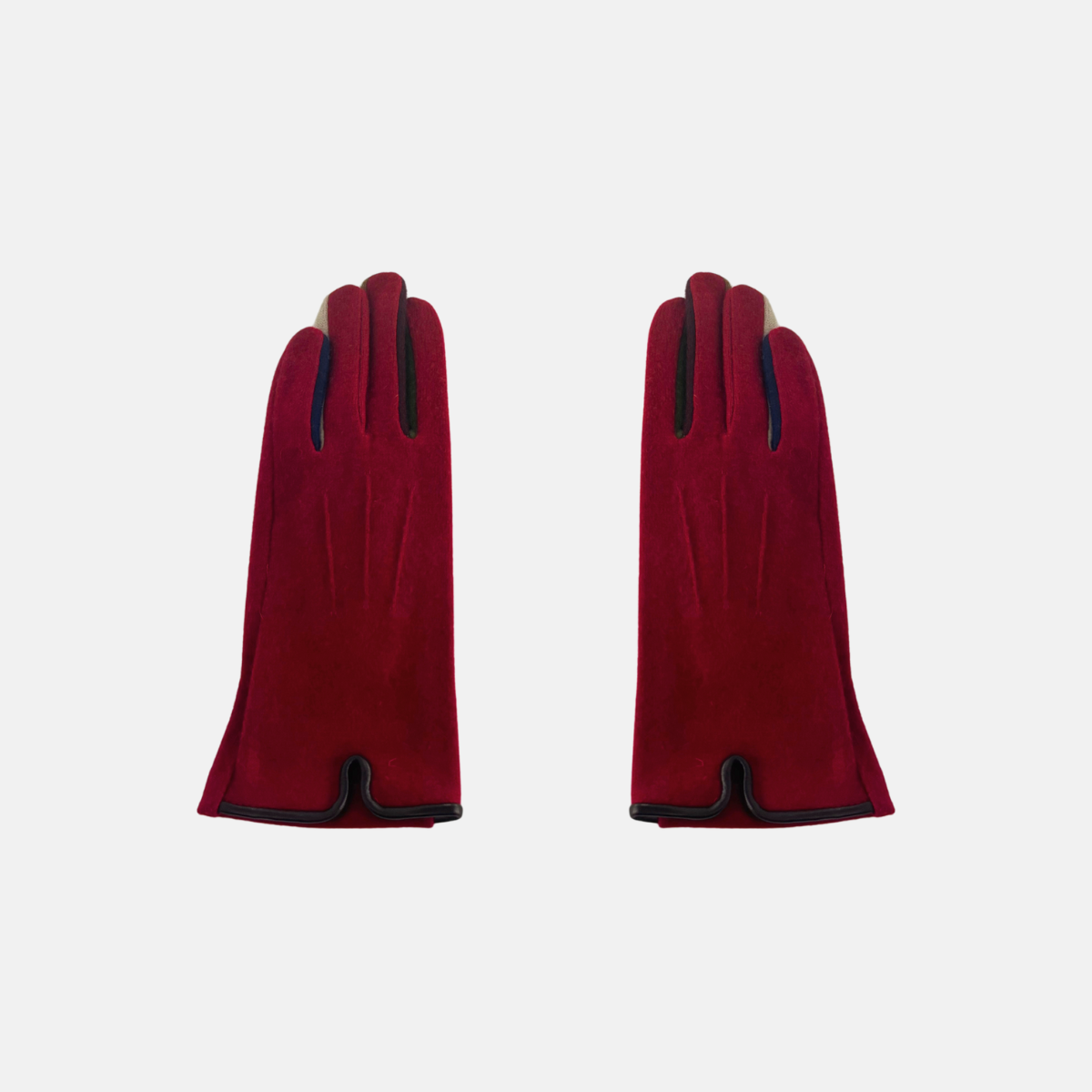 L'Apero BOURGET Texting Gloves Red/Green - Big Bag NY