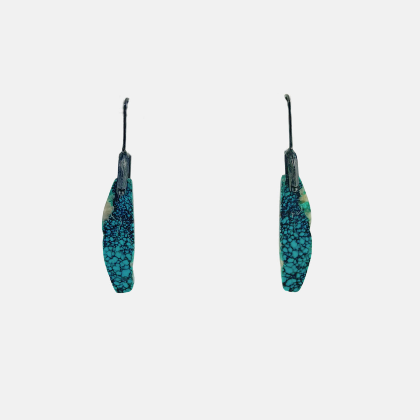 Heather Guidero Bridle Drop Earrings in Turquoise - Big Bag NY