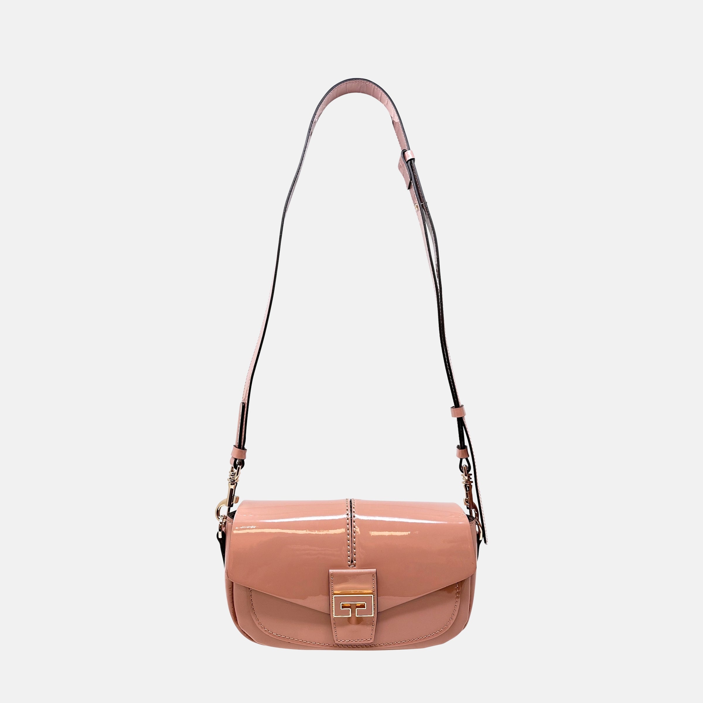 LORISTELLA CAMELIA Mini Glossy Evening Bag - Big Bag NY