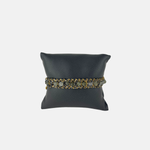 DAG Gioielli Woven Bracelet with Labradorite Gemstones - Big Bag NY