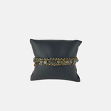 DAG Gioielli Woven Bracelet with Labradorite Gemstones - Big Bag NY