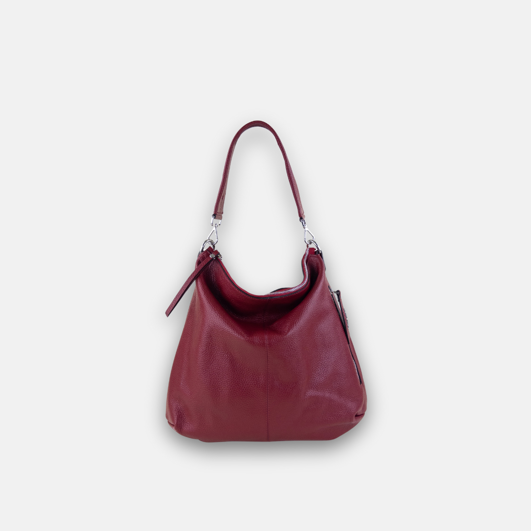 Red Gianni Notaro Large Hobo Bag - Big Bag NY