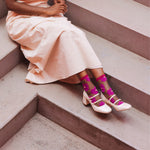Atelier St Eustache Murano Socks in Fuchsia - Big Bag NY