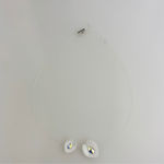 Miravidi Cala Lillies Pendant Necklace Transparent - Big Bag NY