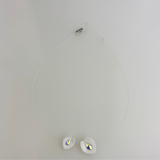 Miravidi Cala Lillies Pendant Necklace Transparent - Big Bag NY