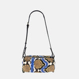 HERBERT Frère Sœur Le Sohna Serpent Shoulder Bag in Blue - Big Bag NY