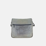 Les Ateliers Foures Flap Over Briefcase Gray - Big Bag NY