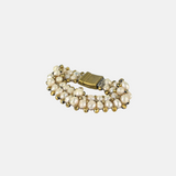 Large Baroque Pearls with Pyrite Bracelet