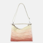 Reptile's House Soul Ombre Woven Shoulder Bag in Camel - Big Bag NY