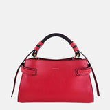 LORISTELLA SHEILA Top Handle Mini Satchel in Rosso - Big Bag NY