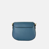 Frederic Blue Circle Lock Crossbody - Big Bag NY