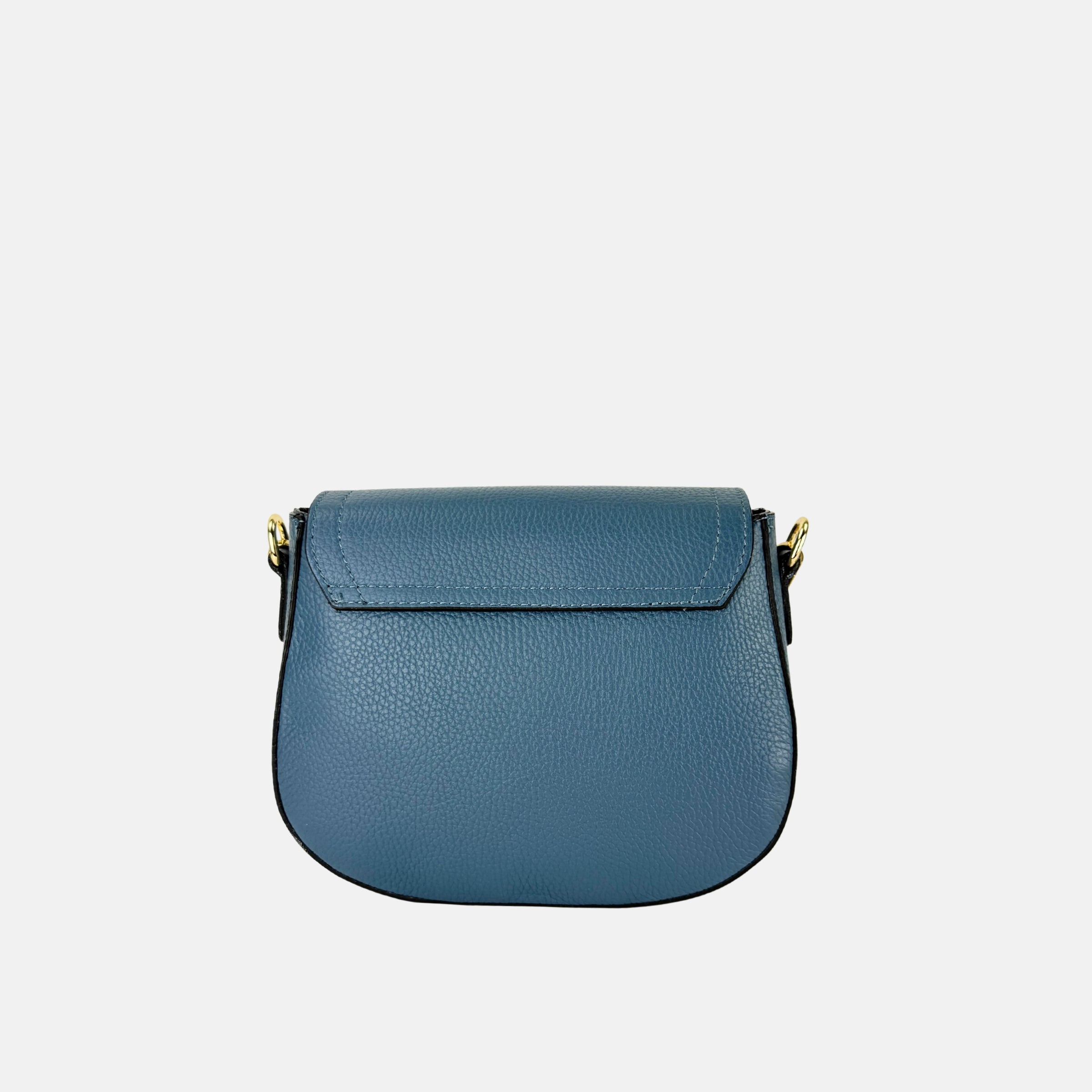 Frederic Blue Circle Lock Crossbody - Big Bag NY