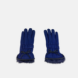 Santacana Pleated Gloves with Bow - Big Bag NY