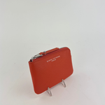 Gianni Chiarini Credit Card and Key Case Zip Wallet Coral - Big Bag NY
