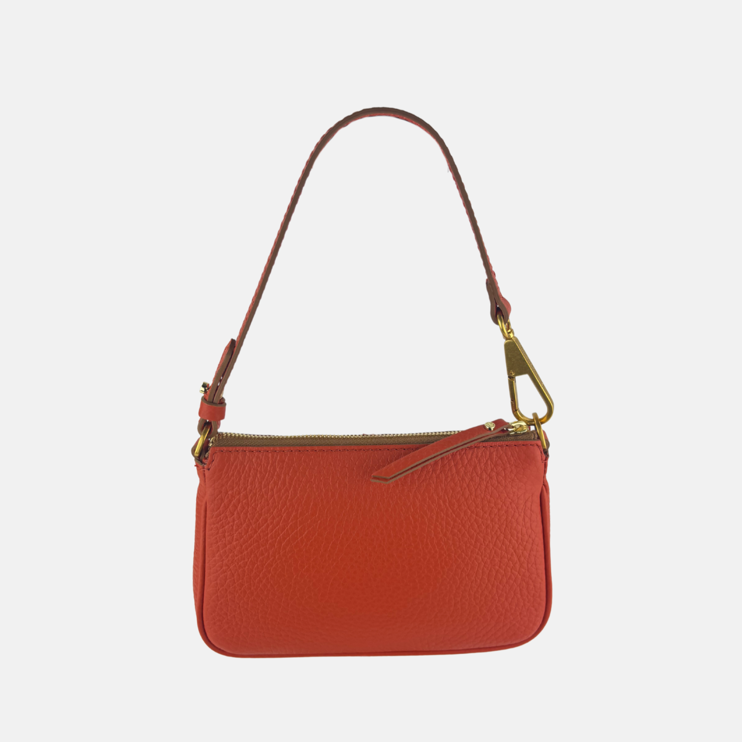 Gianni Chiarini Small Brooke Shoulder Bag - Big Bag NY -Coral
