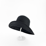 PCNQ SERGE Straw Effect Wide Brim Foldable Floppy Hat - Big Bag NY