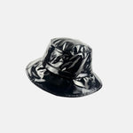 Grevi Glossy Bucket Rain Hat in Black - Big Bag NY