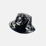 Grevi Glossy Bucket Rain Hat in Black - Big Bag NY