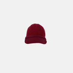 Julie Dubois BASEBALL Wool Cap Style Hat in Burgundy - Big Bag NY