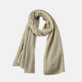 Beige Riviera Cashmere Scarf - Big Bag NY