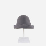 Muhlbauer Hand Felted Cloche in Gray - Big Bag NY