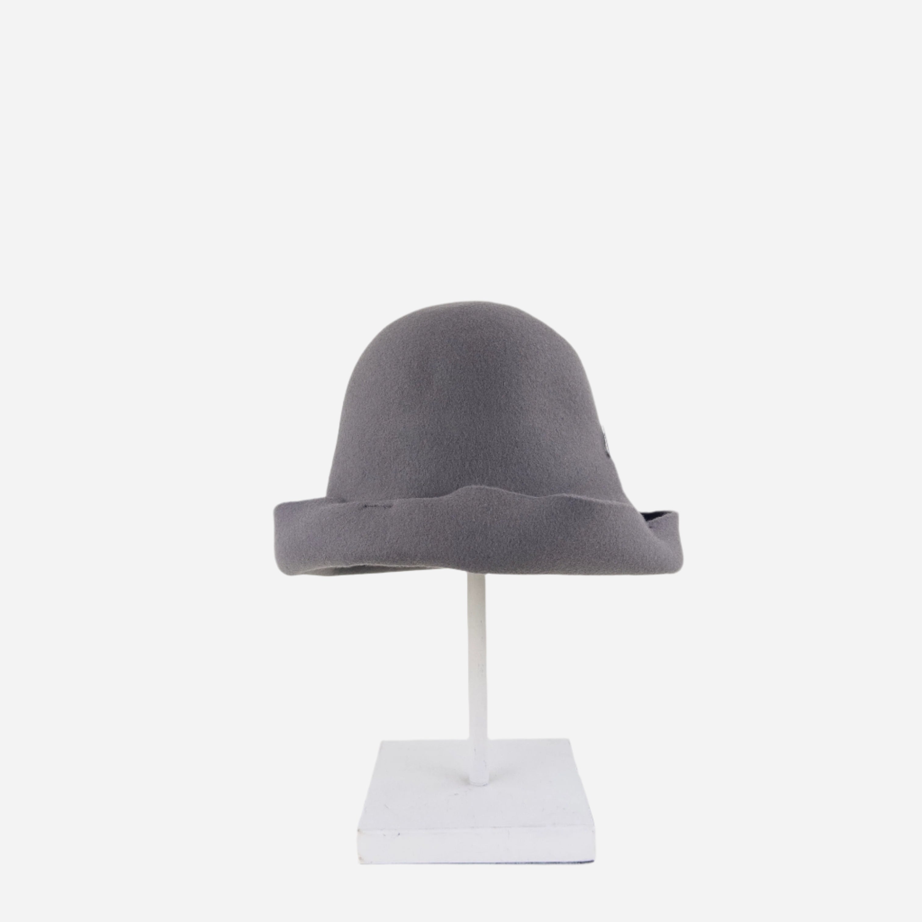 Muhlbauer Hand Felted Cloche in Gray - Big Bag NY