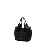 Gianni Chiarini Mini Tweed Dua Top Handle Bag black - Big Bag NY
