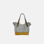 VLD PROMENADE Tote and Crossbody Bag in Ice Grey - Big Bag NY