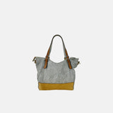 VLD PROMENADE Tote and Crossbody Bag in Ice Grey - Big Bag NY