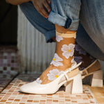 Atelier St Eustache Murano Socks in Cream - Big Bag NY