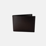 Biagini Men's Classic Calfskin Billfold Wallet in Brown - Big Bag NY