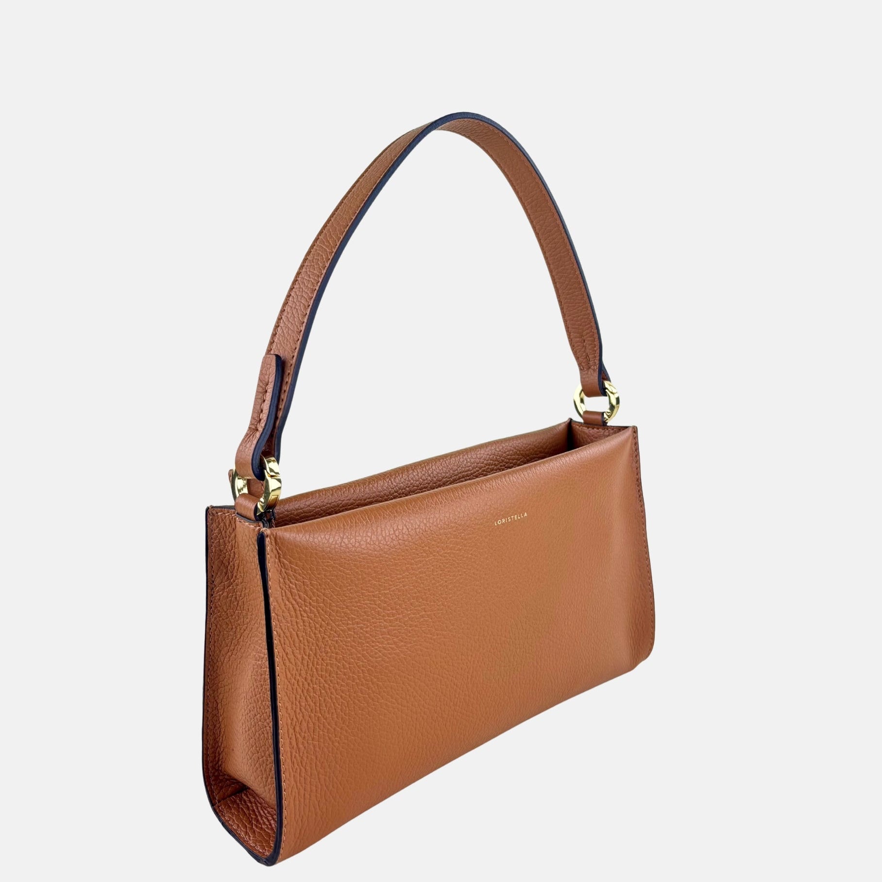 LORISTELLA MURIEL Convertible Shoulder Bag in Carmel - Big Bag NY