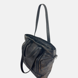 VLD MARGOT Double Handle Convertible Tote in Brown