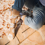 Atelier St Eustache Murano Socks in Cream - Big Bag NY