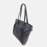 VLD MARGOT Double Handle Convertible Tote in Brown