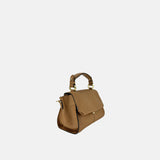 LORISTELLA MURIEL Convertible Mini Bag in cuoio - Big Bag NY