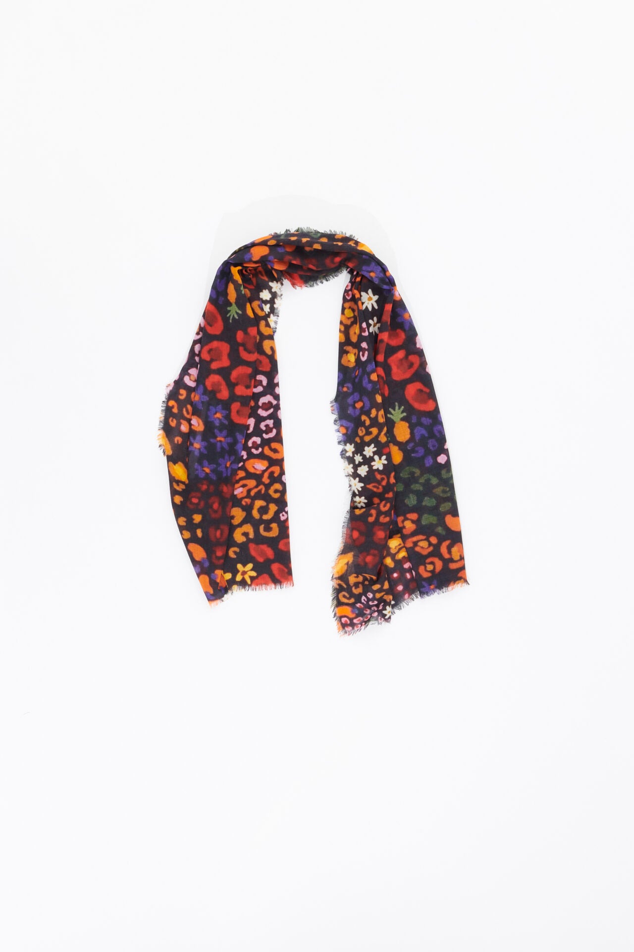 Otracosa Tiger Flower Scarf - Big Bag NY