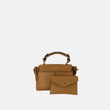 LORISTELLA MURIEL Convertible Mini Bag in cuoio - Big Bag NY